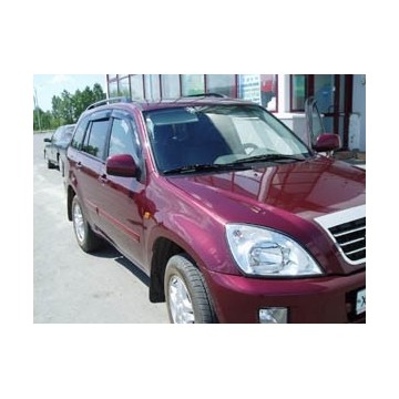 Дефлекторы окон 4 door TOYOTA RAV4 2000-2005/CHERY TIGGO 2005-,