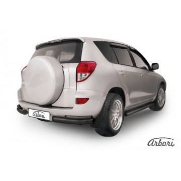 Уголки d57 Arbori черн. для Toyota RAV4 2006-2010