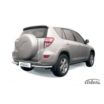 Уголки d57 Arbori нерж. сталь для Toyota RAV4 2009-2014