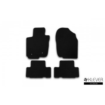 Коврики в салон Klever Econom TOYOTA Rav 4 2010-2013, кросс., 4 шт. (текстиль)