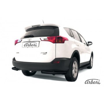 Уголки d76 Arbori черн. для TOYOTA RAV4 2013-2015