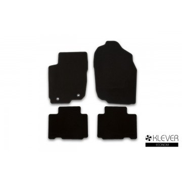 Коврики в салон Klever Econom TOYOTA Rav 4, 2015->, кросс., 4 шт. (текстиль)