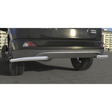 Уголки d57 Arbori нерж. сталь для TOYOTA RAV4 2015-нв
