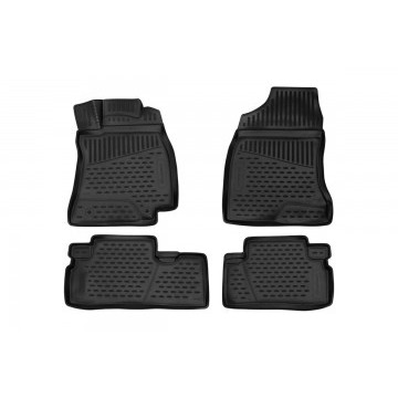 Коврики 3D в салон подходят для TOYOTA Wish , 2009->, П.Р. 4 шт. (полиуретан)