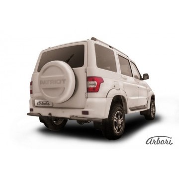 Уголки d57 Arbori черн. для UAZ PATRIOT 2014-нв