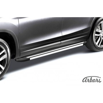 Комплект алюминиевых порогов Arbori 