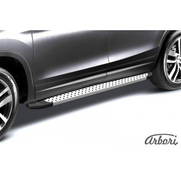 Комплект алюминиевых порогов Arbori 