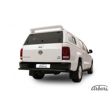Защита заднего бампера d57 Arbori черн. для Volkswagen AMAROK(2013) 2013-2016