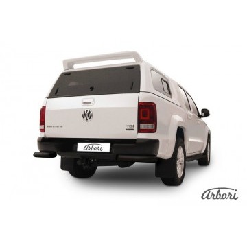 Уголки d76 Arbori черн. для Volkswagen AMAROK(2013) 2013-2016