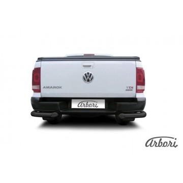 Уголки d76 Arbori черн. для Volkswagen AMAROK 2016-нв