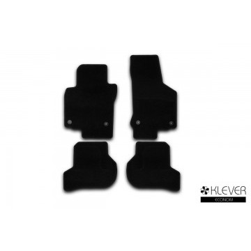 Коврики в салон Klever Econom VOLKSWAGEN Golf VI 2009-2015, хб., 4 шт. (текстиль)