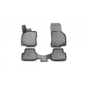 Коврики 3D в салон VW Golf VII, 2013-> 4 шт. (полиуретан)