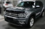 Дефлектор капота Volkswagen Teramont, 2017-, темный, 1 шт.