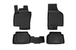 Коврики в салон VW Tiguan 10/2007-2016, 4 шт. (полиуретан, серые)