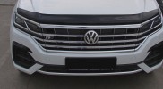 Дефлектор капота Volkswagen Touareg 2018-, темный