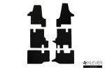 Коврики в салон Klever Econom VOLKSWAGEN Transporter (T5) 2003->, мв., 6 шт. (текстиль)
