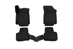 Коврики 3D в салон VW Up, 2011-> 4 шт. (полиуретан)