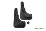 Брызговики передние FIAT Grande Punto 5D, 2005->(optimum) в пакете