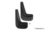 Брызговики задние CHEVROLET Aveo, 2012-2014, 2014-> хб. 2 шт. (optimum) в коробке
