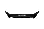 Дефлектор капота (ЕВРО крепеж) NISSAN QASHQAI 2006-2011 кроссовер