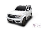 Дефлекторы окон Vinguru Uaz PatRiot 2005- накладные скотч к-т 4 шт., материал литьевой поликарбонат