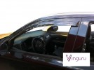 Дефлекторы окон Vinguru Mitsubishi Outlander NEW 2012- накладные скотч к-т 4 шт., материал литьевой поликарбонат