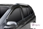 Дефлекторы окон Vinguru Ssang Yong Kyron I 2005-2015 внед накладные скотч к-т 4 шт., материал акрил