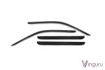 Дефлекторы окон Vinguru Subaru Forester II 2002-2008 крос накладные скотч  к-т 4 шт., материал акрил