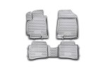 Коврики в салон HYUNDAI Solaris, 2010-2014, хб. 4 шт. (полиуретан)