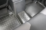 Коврики 3D в салон MITSUBISHI L200, 2015->, Бюджетная комплектация, 4 шт. (полиуретан)