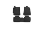 Коврики 3D в салон TOYOTA Camry, 2014->, 4 шт. (полиуретан)