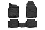 Коврики 3D в салон FORD Ecosport, 2014 - 2018, 2018 ->, 4 шт. (ПУ, повышенная износостойкость)