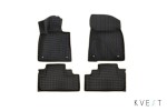 Коврики KVEST 3D в салон LEXUS RX, 2015->, 4 шт. (полистар, черный, бежевый)