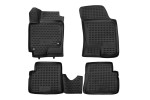Коврики 3D в салон HYUNDAI Getz 2002-> 4 шт. (ПУ, повышенная износостойкость)