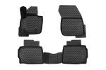 Коврики 3D в салон FORD Mondeo, 01/2015->, 4 шт. (ПУ, повышенная износостойкость)