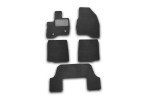 Коврики в салон FORD Explorer (премиум) 2011-2015, 2015-2018, 2018-, ун., 5 шт. (текстиль)