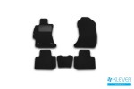 Коврики в салон Klever Premium SUBARU Forester 2013-2018, кросс., 5 шт. (текстиль)