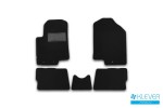 Коврики в салон Klever Premium KIA Soul 2008-2013, хб., 5 шт. (текстиль)