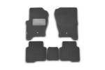 Коврики в салон LAND ROVER Discovery 4, 2010-2014, внед., 5 шт. (текстиль)