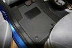 Коврики в салон CITROEN C3 MK1 АКПП 2002-2008, хб., 5 шт. (текстиль)