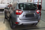 Накладка на задний бампер для Nissan Terrano 2014—
