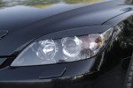 Накладки на передние фары (реснички)  для MAZDA 3 (хэтчбэк) 2003-2008, глянец (под покраску)