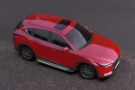 Комплект алюминиевых порогов Arbori Luxe Silver 1700 для MAZDA CX-5 2017-нв