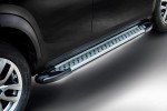Комплект пороги алюминиевый профиль,Mitsubishi Pajero IV 2011-