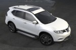 Комплект алюминиевых порогов Arbori Luxe Silver 1700 для NISSAN X-Trail 2015-нв