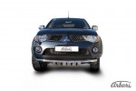 Защита переднего бампера d57 Arbori нерж. сталь для MITSUBISHI L200 2006-2015
