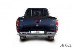 Защита заднего бампера d57 Arbori нерж. сталь для MITSUBISHI L200 2006-2015