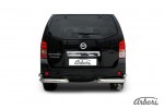 Уголки d76+d42 двойные Arbori нерж. сталь для Nissan PATHFINDER 2011-2014