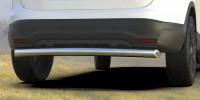 Защита заднего бампера d76 Arbori нерж. сталь для NISSAN Qashqai 2014-нв