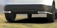 Уголки d57 Arbori нерж. сталь для NISSAN Qashqai 2014-нв